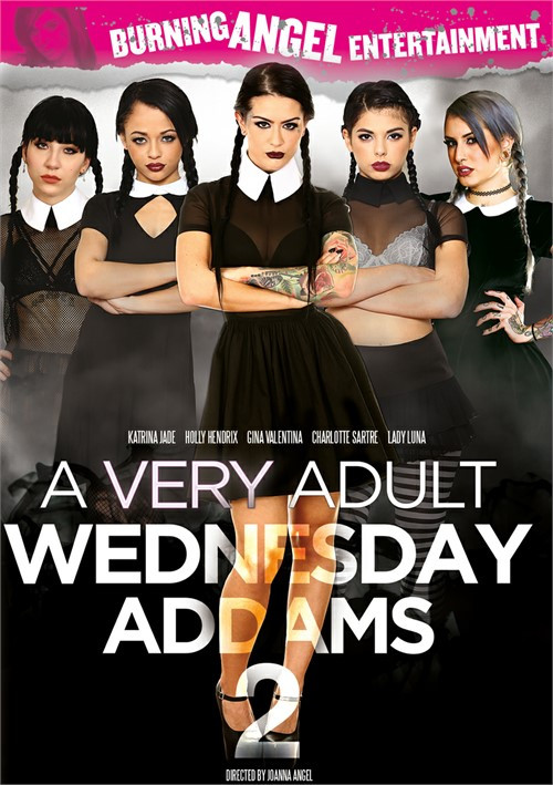 A Very Adult Wednesday Addams #2 – Burning Angel
